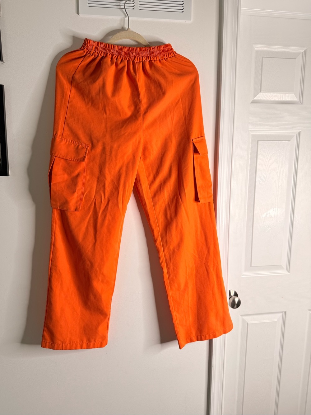 Bright Orange Cargo Pants